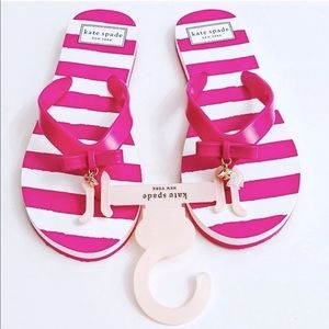 Kate Spade FiFi flip flops size 8